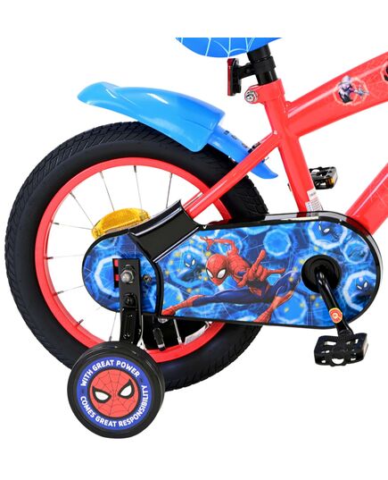 Marvel Spider-Man Kinderfiets - Jongens - 14 inch - Rood/Blauw