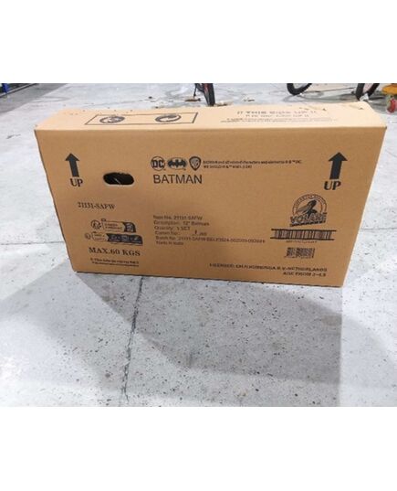 Batman Kinderfiets - Jongens - 12 inch - Zwart - Twee handremmen
