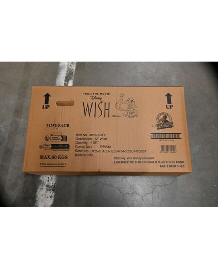 Disney Wish Kinderfiets - Meisjes - 12 inch - Paars