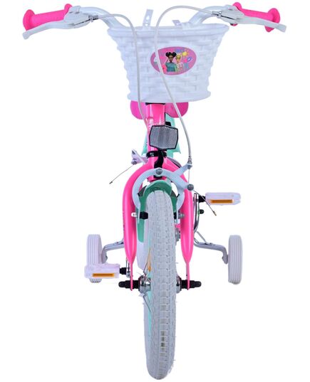Rower dziecięcy Barbie - Dziewczynki - 14 cali - Różowy - Dwa hamulce ręczne