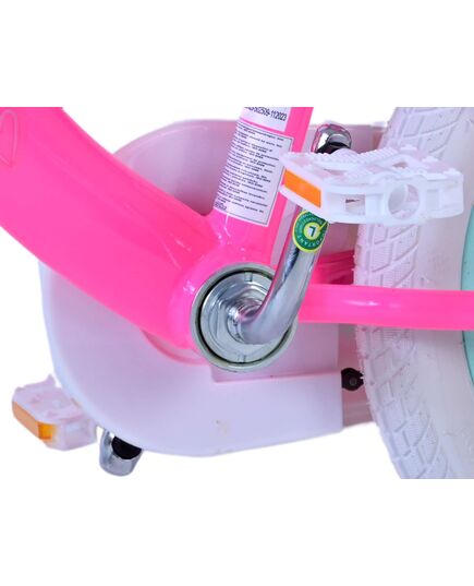 Rower dziecięcy Barbie - Dziewczynki - 14 cali - Różowy - Dwa hamulce ręczne