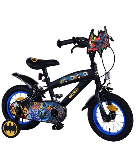Batman Kinderfiets - Jongens - 12 inch - Zwart - Twee handremmen