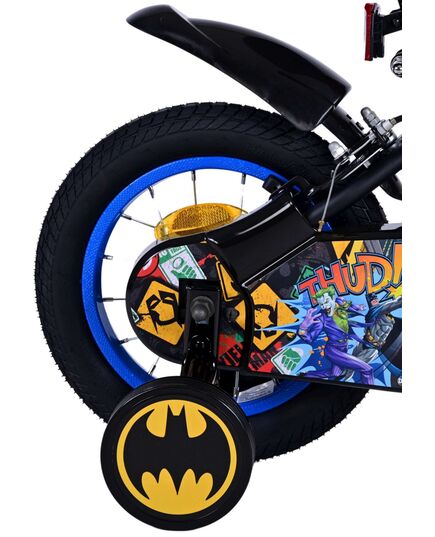 Batman Kinderfiets - Jongens - 12 inch - Zwart - Twee handremmen