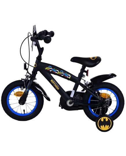 Batman Kinderfiets - Jongens - 12 inch - Zwart - Twee handremmen