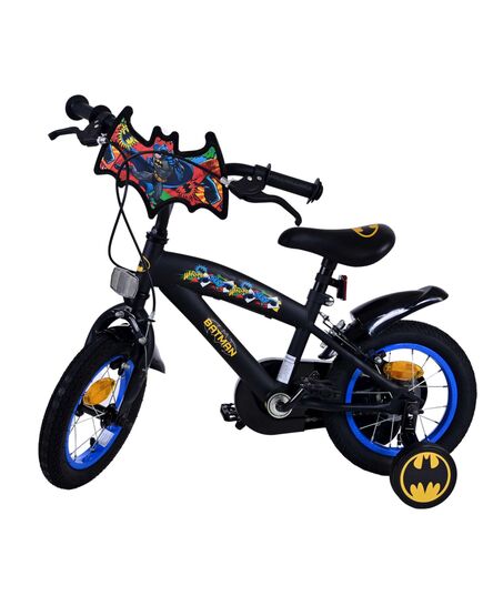 Batman Kinderfiets - Jongens - 12 inch - Zwart - Twee handremmen
