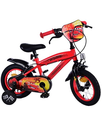Disney Cars Kinderfiets - Jongens - 12 inch - Twee handremmen