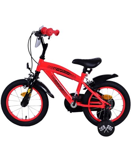 Disney Cars Kinderfiets - Jongens - 14 inch - Rood - 2 handremmen