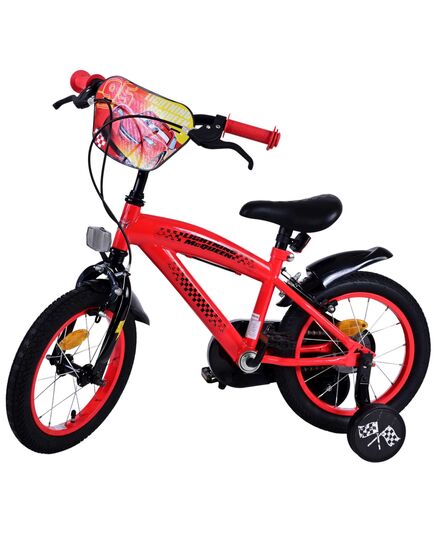 Disney Cars Kinderfiets - Jongens - 14 inch - Rood - 2 handremmen