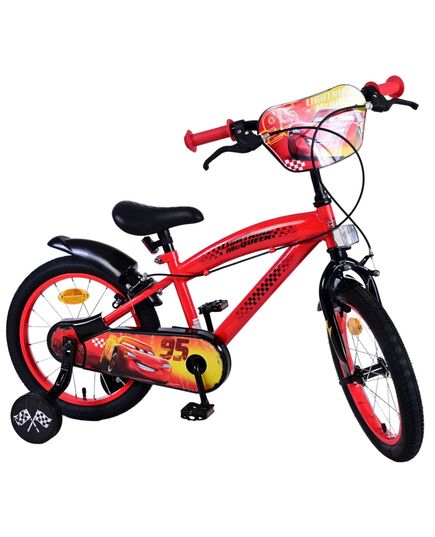 Disney Cars Kinderfiets - Jongens - 16 inch - Rood - 2 handremmen