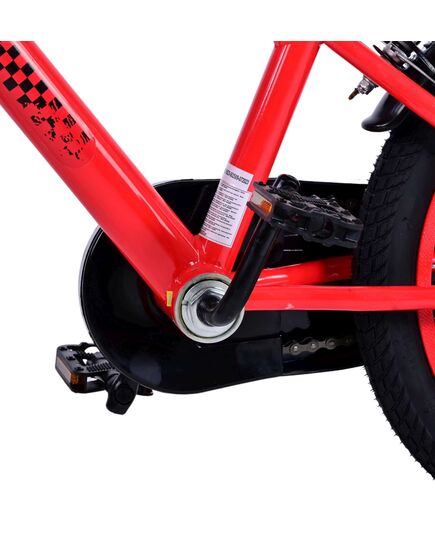 Disney Cars Kinderfiets - Jongens - 16 inch - Rood - 2 handremmen