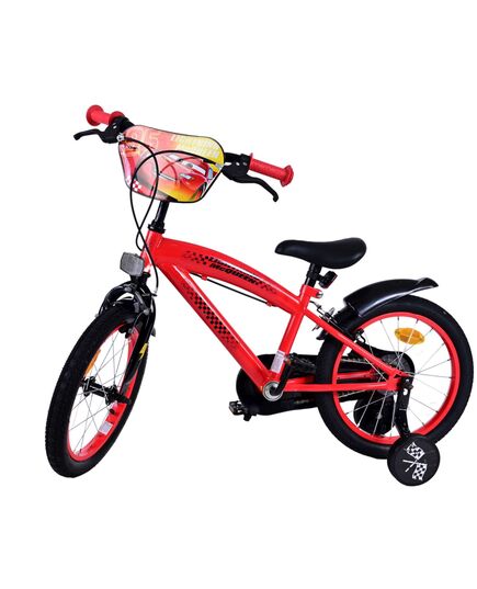Disney Cars Kinderfiets - Jongens - 16 inch - Rood - 2 handremmen