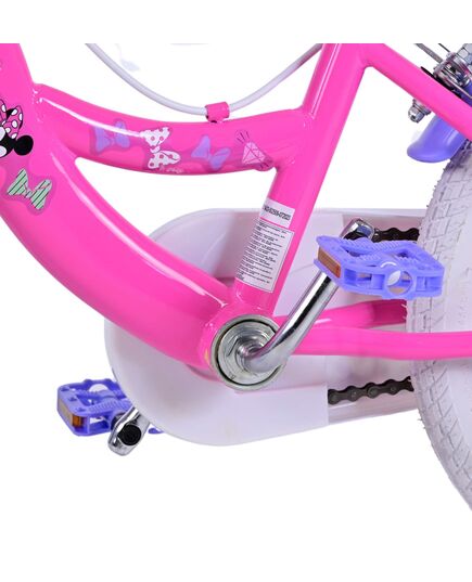 Disney Minnie Kinderfiets - Meisjes - 16 inch - Roze - Twee handremmen