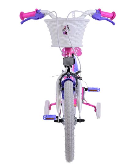 Disney Minnie Kinderfiets - Meisjes - 16 inch - Roze - Twee handremmen