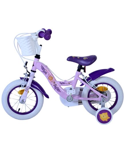 Disney Wish Kinderfiets - Meisjes - 12 inch - Paars - Twee Handremmen