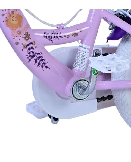Disney Wish Kinderfiets - Meisjes - 12 inch - Paars - Twee Handremmen