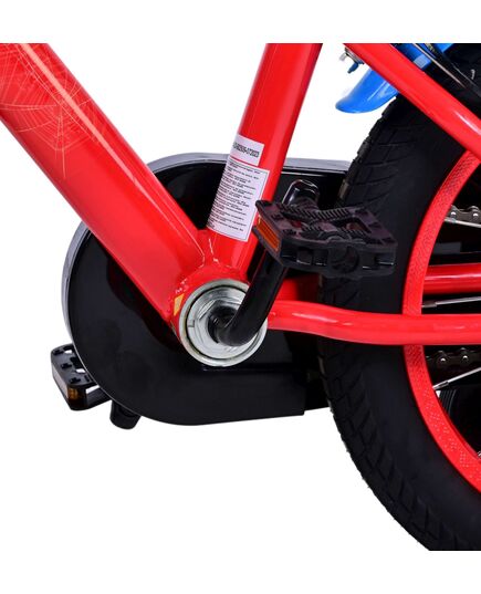 Ultimate Spider-Man Kinderfiets - Jongens - 14 inch - Blauw/Rood - Twee handremmen