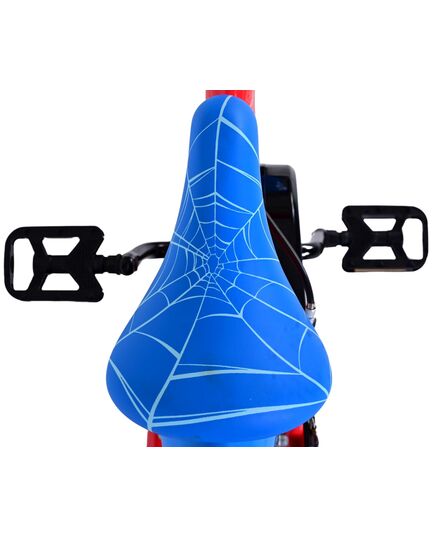 Ultimate Spider-Man Kinderfiets - Jongens - 14 inch - Blauw/Rood - Twee handremmen