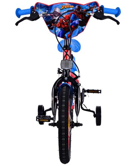 Ultimate Spider-Man Kinderfiets - Jongens - 14 inch - Blauw/Rood - Twee handremmen