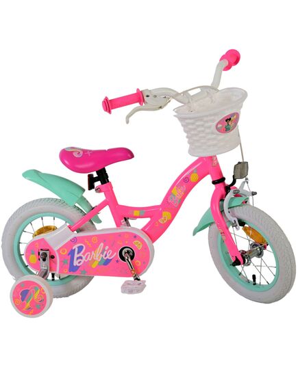 Rower dziecięcy Barbie - Dziewczynki - 12 cali - Różowy