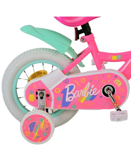 Rower dziecięcy Barbie - Dziewczynki - 12 cali - Różowy