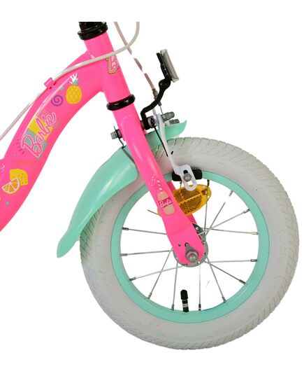 Barbie Kinderfiets - Meisjes - 12 inch - Roze - Twee Handremmen