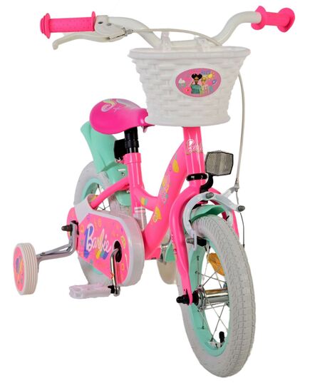 Rower dziecięcy Barbie - Dziewczynki - 12 cali - Różowy