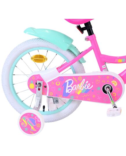 Barbie Kinderfiets - Meisjes - 16 inch - Roze - Twee handremmen