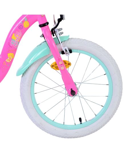 Barbie Kinderfiets - Meisjes - 16 inch - Roze - Twee handremmen