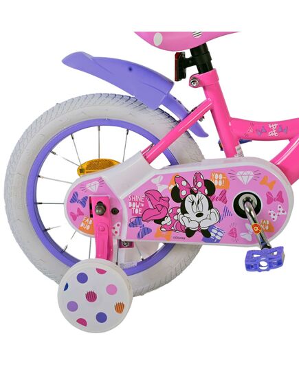 Disney Minnie Cutest Ever! Kinderfiets - Meisjes - 14 inch - Roze