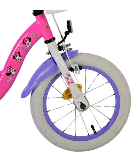 Disney Minnie Cutest Ever! Kinderfiets - Meisjes - 14 inch - Roze