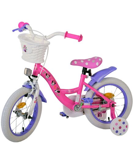 Disney Minnie Cutest Ever! Kinderfiets - Meisjes - 14 inch - Roze