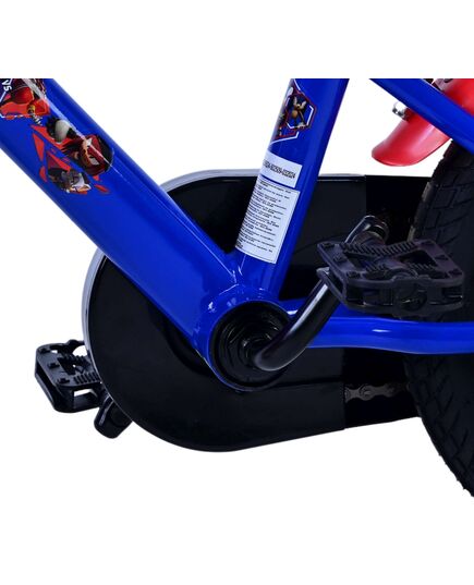 Rower dziecięcy Sonic Prime - Chłopcy - 12 cali - Niebieski Czerwony