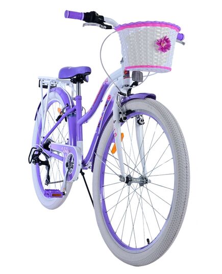 Volare Lovely Kinderfiets - Meisjes - 26 inch - Paars - 7 speed