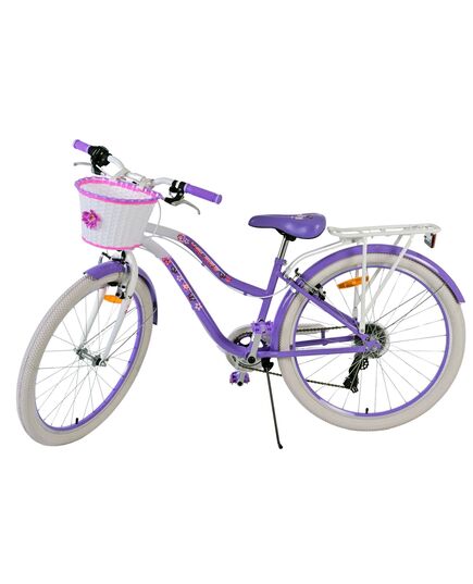 Volare Lovely Kinderfiets - Meisjes - 26 inch - Paars - 7 speed