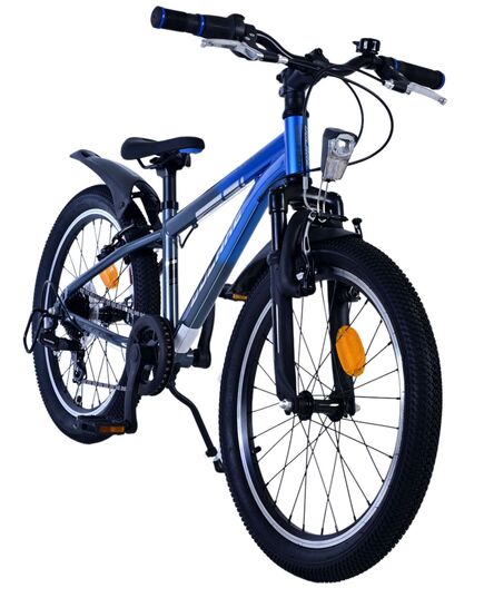 Volare XC Race Kinderfiets - 20 inch - 7 speed - Blauw/Grijs