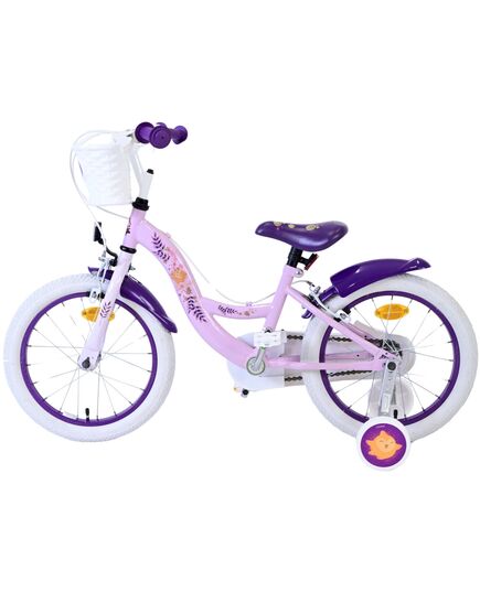 Disney Wish Kinderfiets - Meisjes - 16 inch - Paars - Twee handremmen