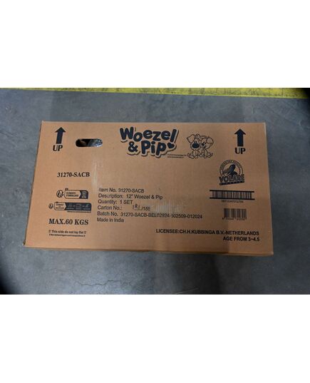 Woezel & Pip Kinderfahrrad – Mädchen – 12 Zoll – Rosa