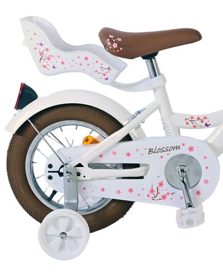 Volare Blossom Kinderfiets - Meisjes - 12 inch - Wit