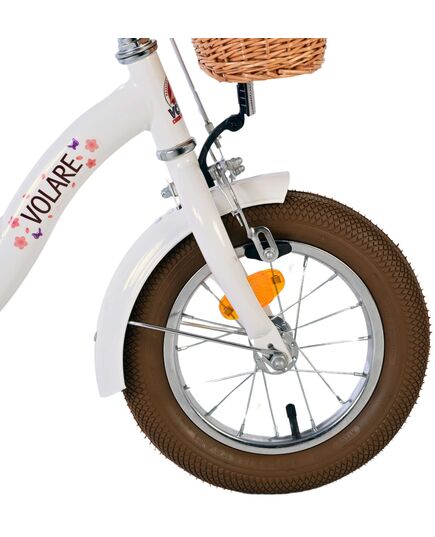 Volare Blossom Kinderfiets - Meisjes - 12 inch - Wit