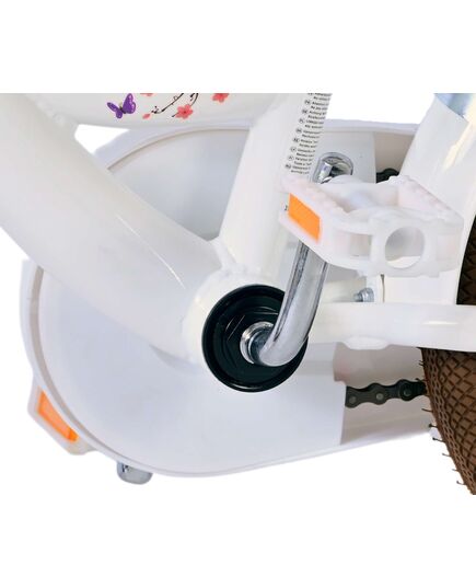 Volare Blossom Kinderfiets - Meisjes - 12 inch - Wit