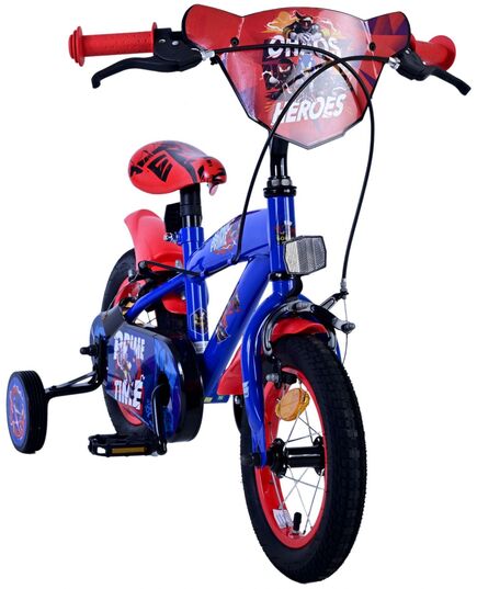Sonic Prime Kinderfiets - Jongens - 12 inch - Blauw Rood - Twee handremmen
