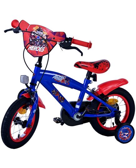 Sonic Prime Kinderfiets - Jongens - 12 inch - Blauw Rood - Twee handremmen