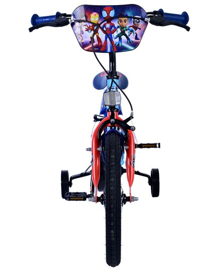 Spidey Kinderfiets - Jongens - 16 inch - Blauw - Twee handremmen