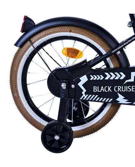 Volare Black Cruiser Kinderfiets - Jongens - 16 inch - Zwart