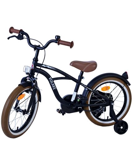 Volare Black Cruiser Kinderfiets - Jongens - 16 inch - Zwart