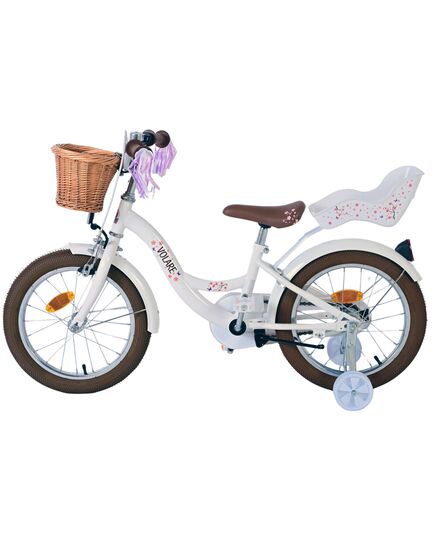 Volare Blossom Kinderfiets - Meisjes - 16 inch - Wit