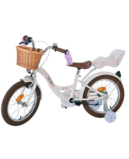 Volare Blossom Kinderfiets - Meisjes - 16 inch - Wit