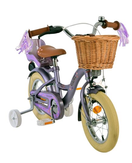 Volare Blossom Kinderfiets - Meisjes - 12 inch - Paars