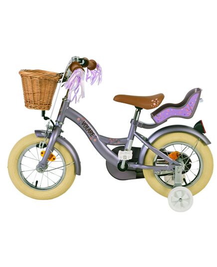 Volare Blossom Kinderfiets - Meisjes - 12 inch - Paars