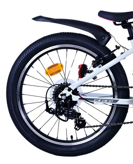Volare XC Race Kinderfiets - 20 inch - 7 speed - Wit Roze